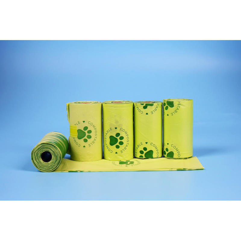 100% Biodegradable Pla/Corn Starch Dog Waste Bags